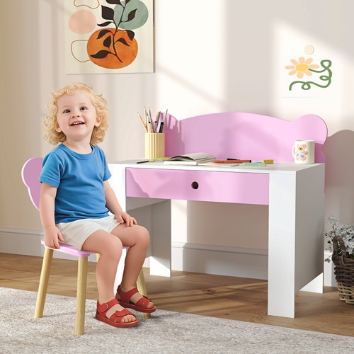 Kids desk and - desk, set