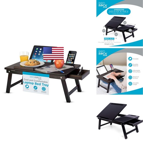 Birdrock home laptop bed - bed, tray