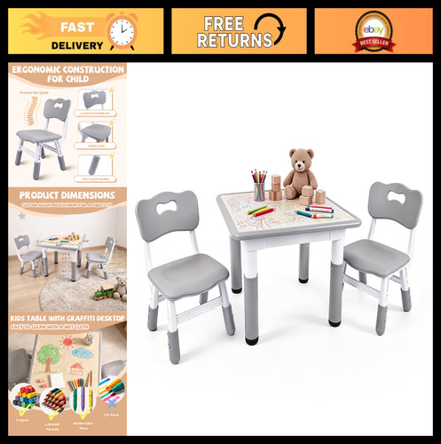 Adjustable kids table and - table,